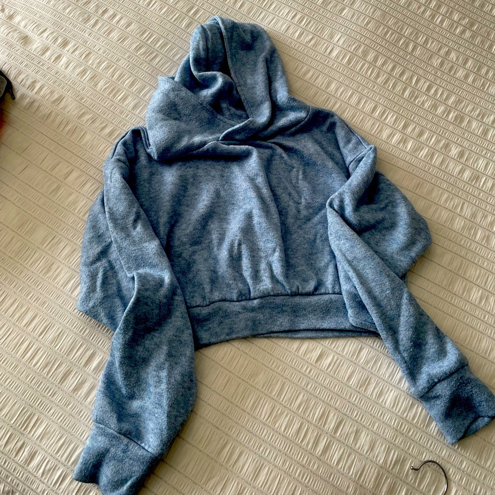 Ladies cropped hoodie